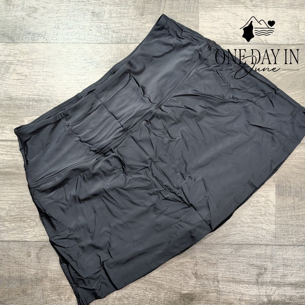 Santiny Boyshort Skirted Bikini Bottom Size XL